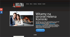 Desktop Screenshot of kominkihelena.pl